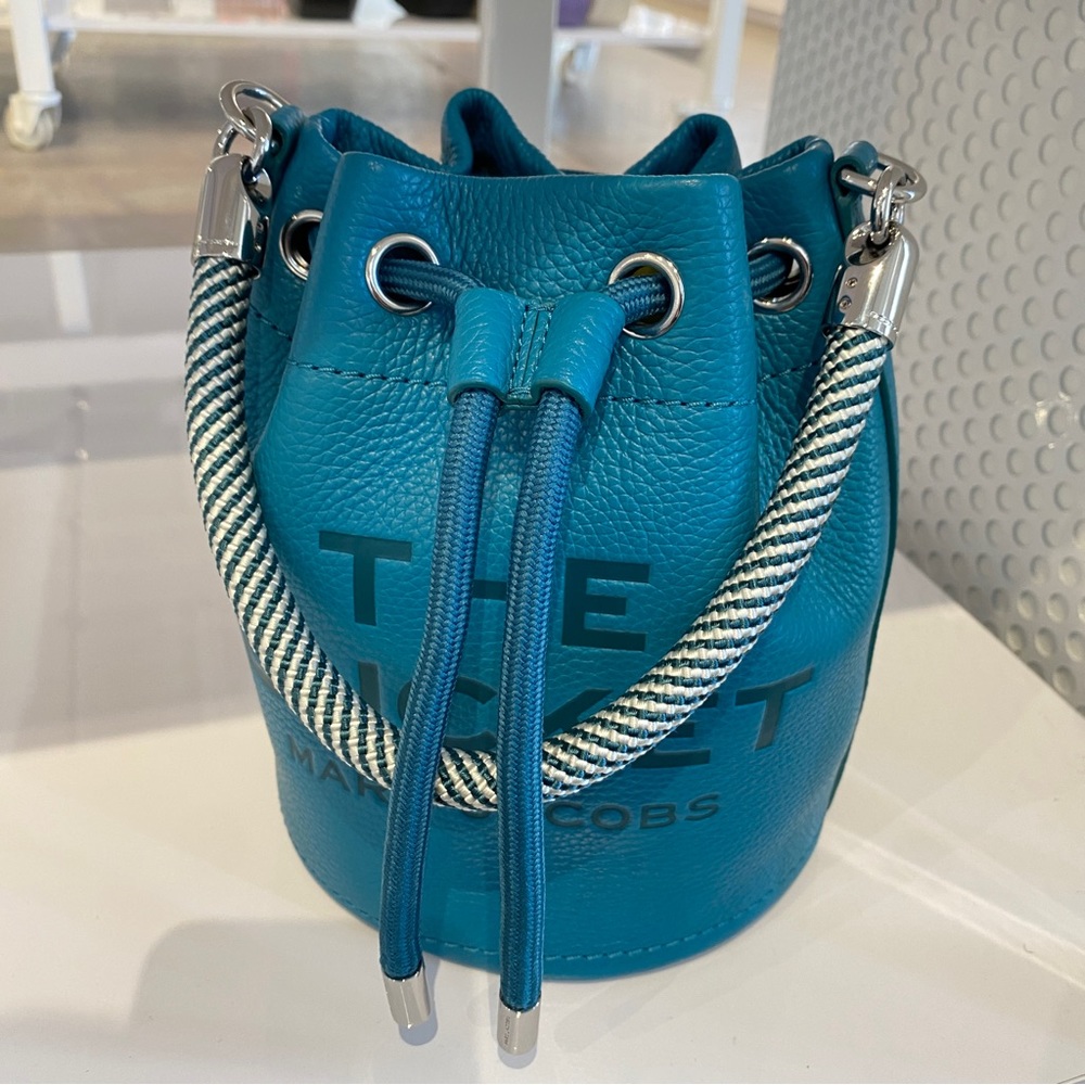 MARC JACOBS★H652L01PF22 Bucket Bag blue